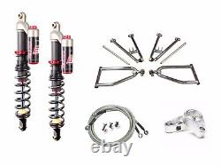 LSR Lone Star DC-4 Long Travel A-Arms Elka Stage 3 Front Shocks Kit YFZ450 04-05