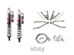 LSR Lone Star DC-4 Long Travel A-Arms Elka Stage 3 Front Shocks Kit YFZ450 06-14