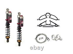 LSR Lone Star DC-4 Long Travel A-Arms Elka Stage 4 Front Shocks Kit YFZ450R