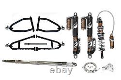 Lonestar LSR Sport +2 A-arms + Fox EVOL RC2 Front Rear Shocks + Axle Raptor 700