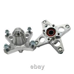 Lonestar Racing LSR Billet Front Wheel Hubs Set Yamaha Raptor 125 250 All Years