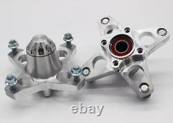 Lonestar Racing LSR Billet Front Wheel Hubs Set Yamaha Raptor 125 250 All Years