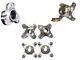 Lonestar Racing Lsr Front & Rear Hubs + Brake & Sprocket Hub Lock Nut Ltr 450