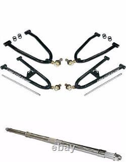 Lonestar Racing LSR Sport A-Arms + Axcalibar Rear Axle Suzuki LTR 450 LTR450